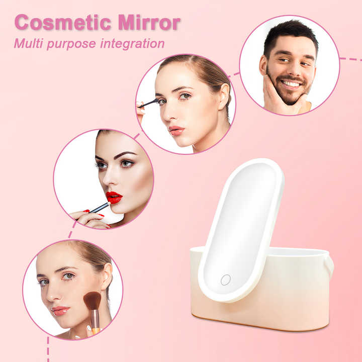 Elegant Lighted Travel Makeup Case™