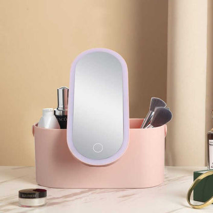 Elegant Lighted Travel Makeup Case™